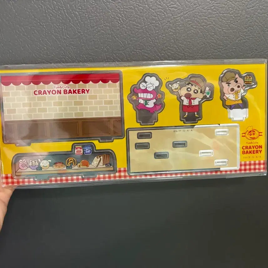 [SOLD OUT] 무료 배송 짱구 베이커리 콜렉션 팝업 아크릴 디오라마 미개봉 새 거