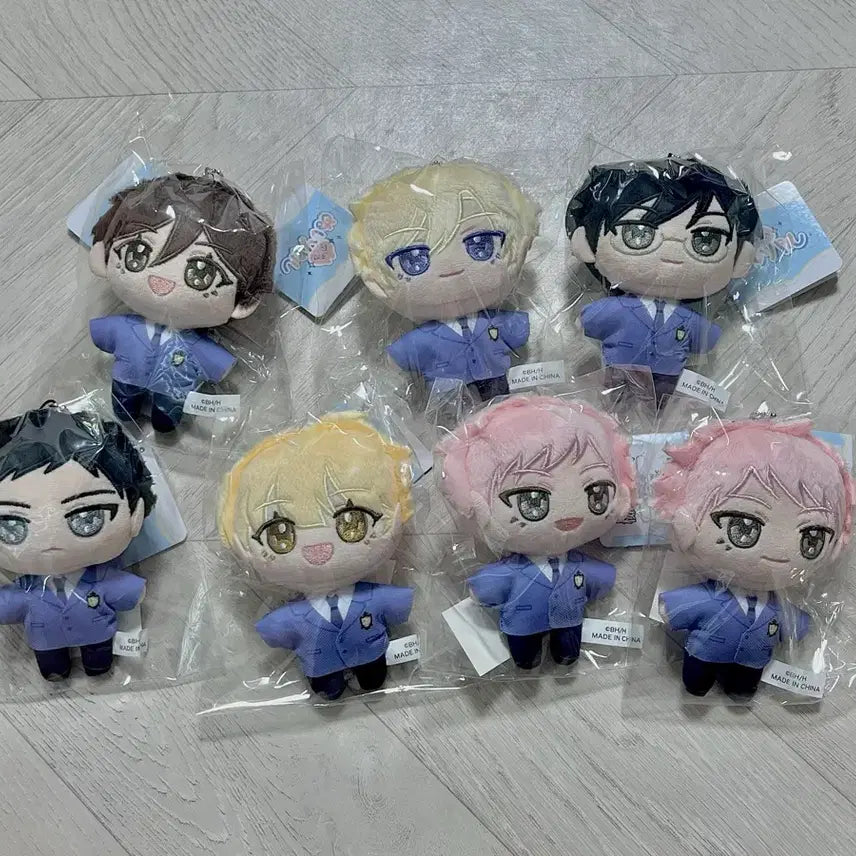 [SOLD OUT] 오란고교 호스트부 사교클럽 누이펄 마스코트 인형 전종 세트