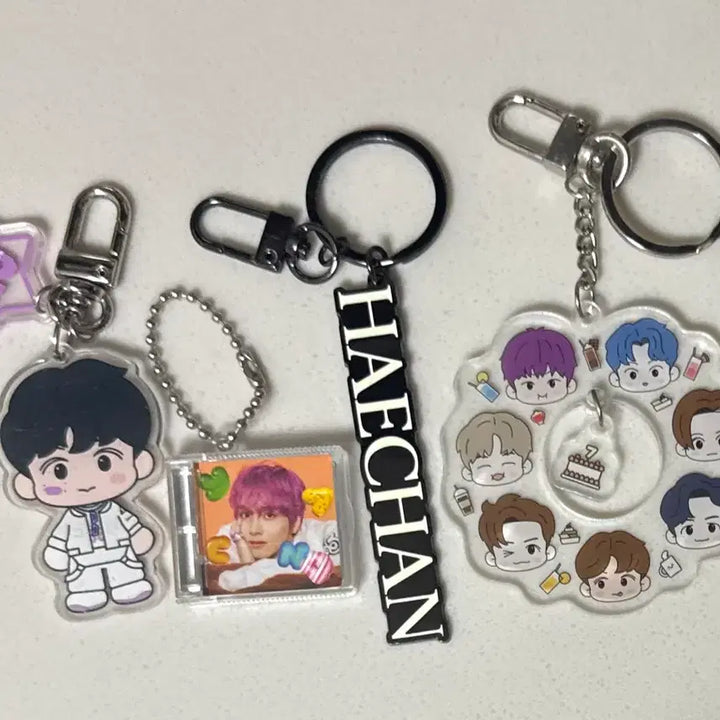 [BUNJANG] NCT 127 Haechan Keyring Bundle Set / 엔시티 127 드림 해찬 키링 일괄 양도