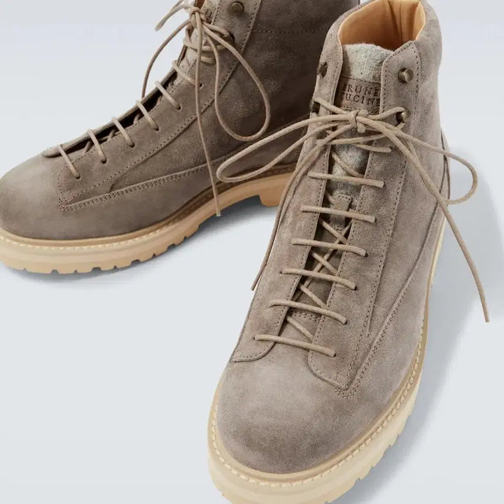 [BUNJANG] Brunello Cucinelli Suede Boots Size 40 / 브루넬로 쿠치넬리 / 25FW 스웨이드 부츠 / 40