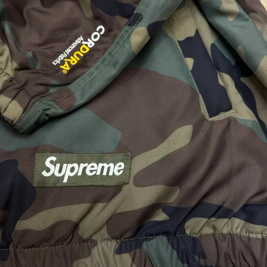 [BUNJANG] Supreme Polartec Reversible Track Jacket (Woodland Camo) - 25FW / [XL] 슈프림 폴라텍 리버시블 트랙 재킷 레드 - 25FW