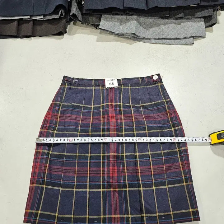 [BUNJANG] School Uniform Skirt Size 65 / 신품 교복치마 사이즈 65