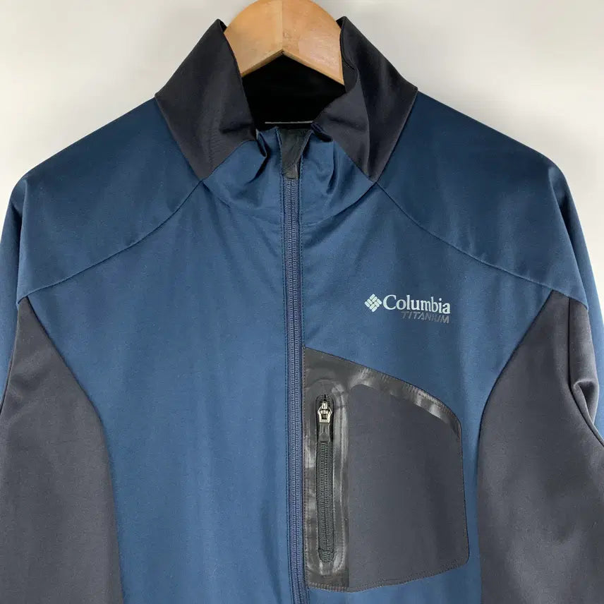 [BUNJANG] Columbia Navy Zip-Up Training Jersey L / 컬럼비아 네이비 집업 트레이닝 져지 L .260307