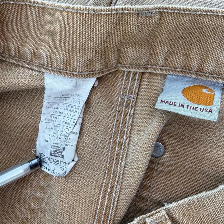 [BUNJANG] Carhartt B01 BRN Double Knee Carpenter Pants / OG 칼하트 B01 BRN 더블니 카펜터팬츠