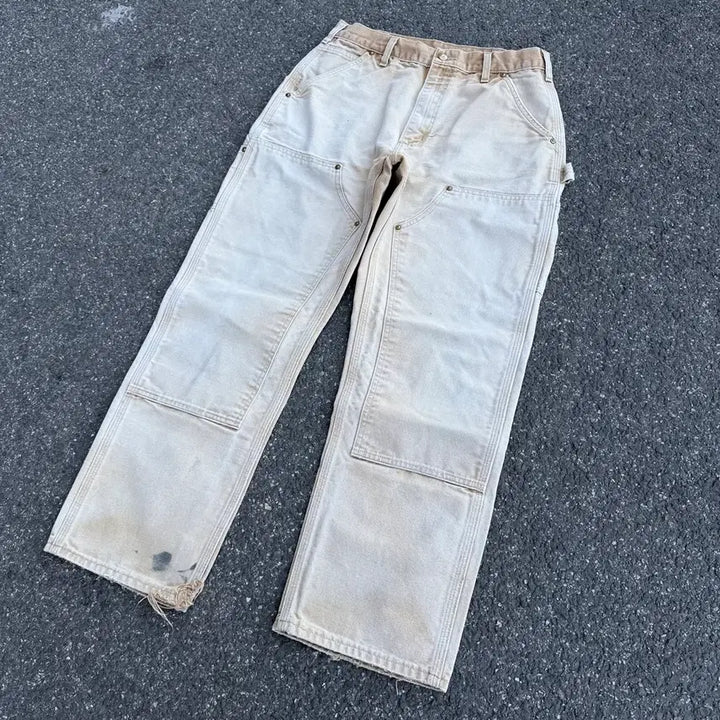 [BUNJANG] Carhartt B01 BRN Double Knee Carpenter Pants / OG 칼하트 B01 BRN 더블니 카펜터팬츠