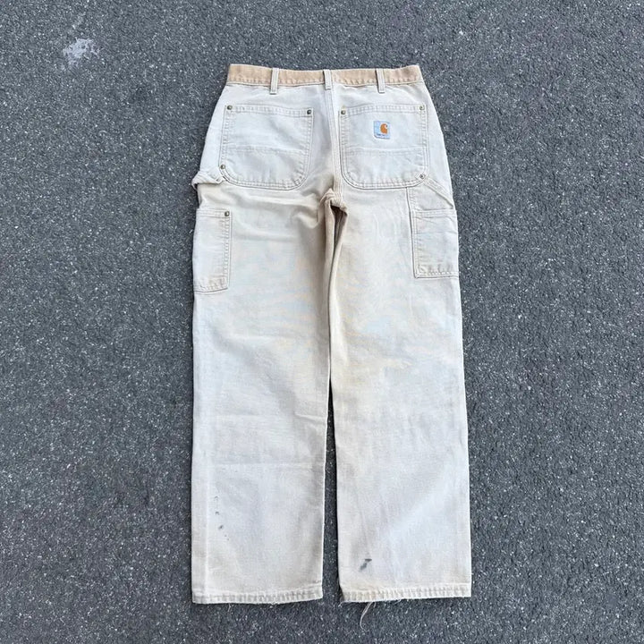 [BUNJANG] Carhartt B01 BRN Double Knee Carpenter Pants / OG 칼하트 B01 BRN 더블니 카펜터팬츠