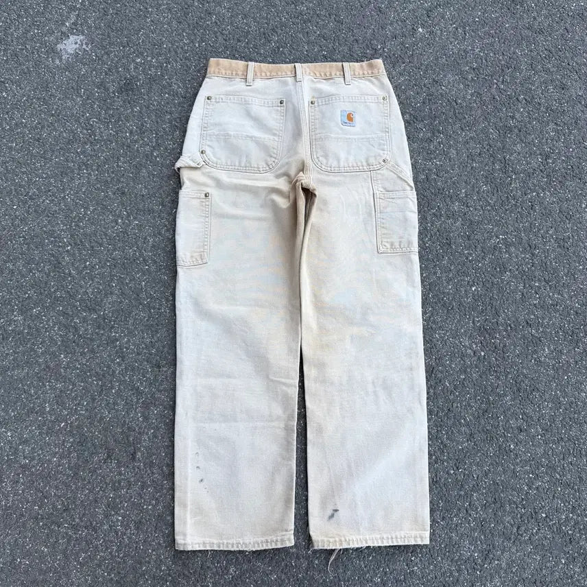 [BUNJANG] Carhartt B01 BRN Double Knee Carpenter Pants / OG 칼하트 B01 BRN 더블니 카펜터팬츠