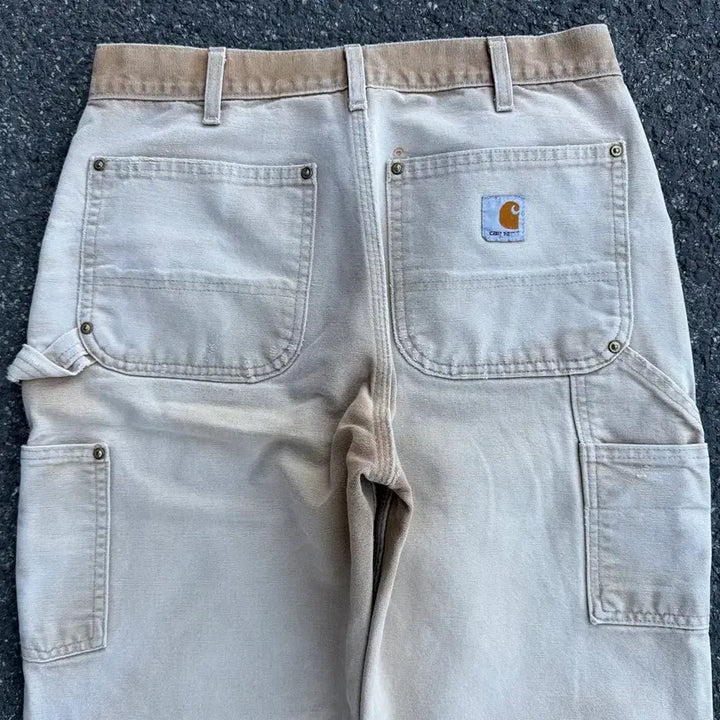 [BUNJANG] Carhartt B01 BRN Double Knee Carpenter Pants / OG 칼하트 B01 BRN 더블니 카펜터팬츠