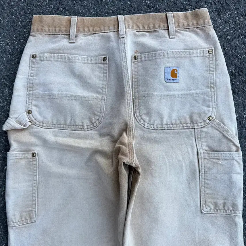 [BUNJANG] Carhartt B01 BRN Double Knee Carpenter Pants / OG 칼하트 B01 BRN 더블니 카펜터팬츠