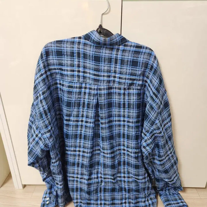 [BUNJANG] DSR Blue Check Shirt / DSR 블루 체크 남방 셔츠