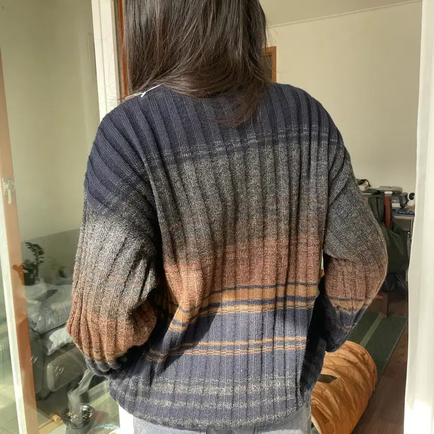 [BUNJANG] Montecatini 100% Cashmere Pleated Knit Sweater / 80s Pleated Italian Wool Knit