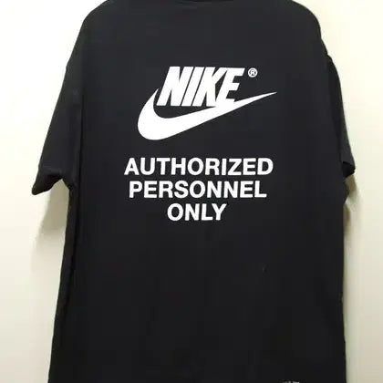 [BUNJANG] Nike Authorized Big Logo Cotton Round Tee XXL / 나이키 오서라이즈 빅로고 면라운드티 택XXL