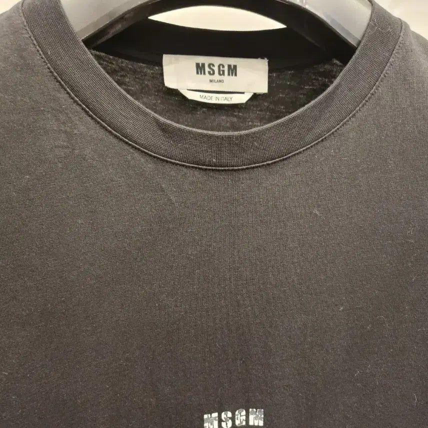 [SOLD OUT] MSGM 블랙 긴팔 티셔츠XL