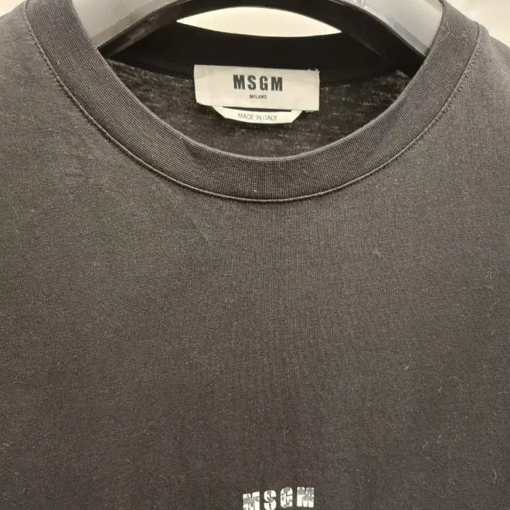 [SOLD OUT] MSGM 블랙 긴팔 티셔츠XL