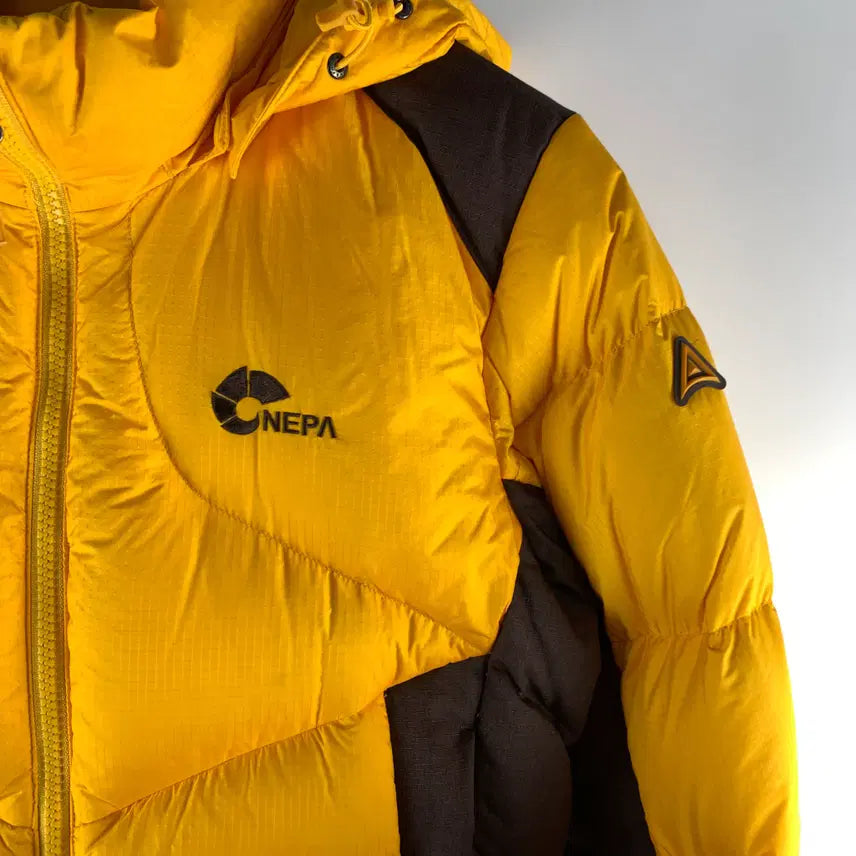 [BUNJANG] Nepa Yellow Goose Down Padded Jacket S / 네파 800 옐로우 구스다운 패딩 S .260307