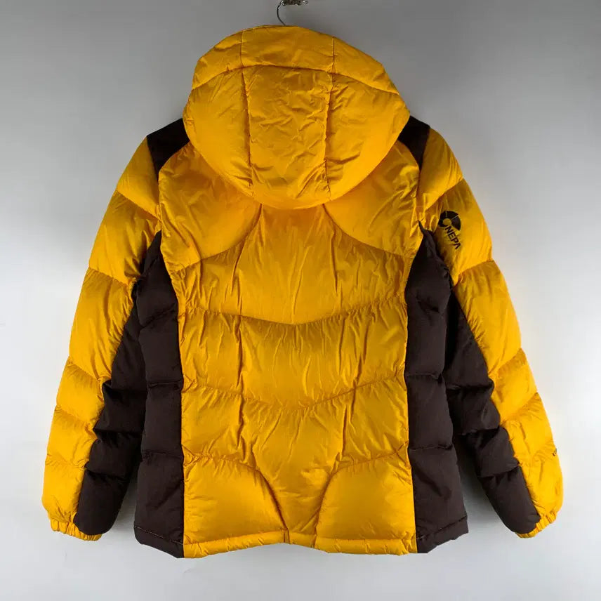 [BUNJANG] Nepa Yellow Goose Down Padded Jacket S / 네파 800 옐로우 구스다운 패딩 S .260307