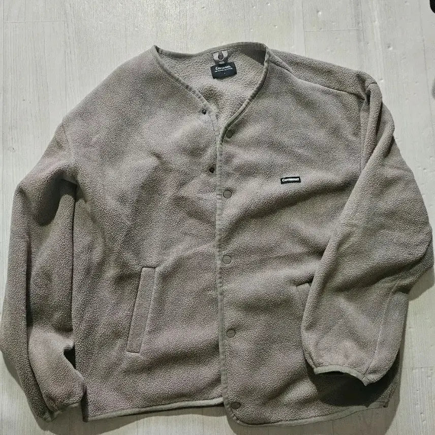 [BUNJANG] Covernat Fleece Jacket Brown / 커버낫 플리스 자켓 브라운