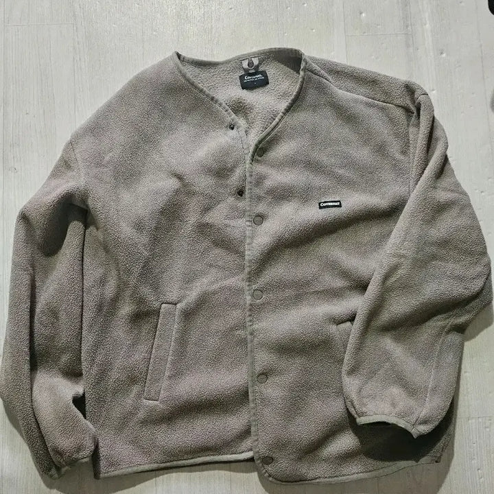 [BUNJANG] Covernat Fleece Jacket Brown / 커버낫 플리스 자켓 브라운
