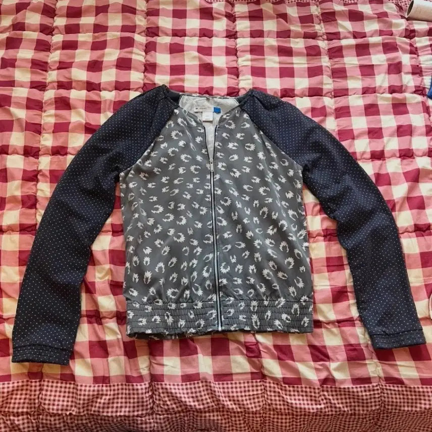 [BUNJANG] Adidas Patterned Zip-Up Jacket / 아디다스 패턴 집업 자켓