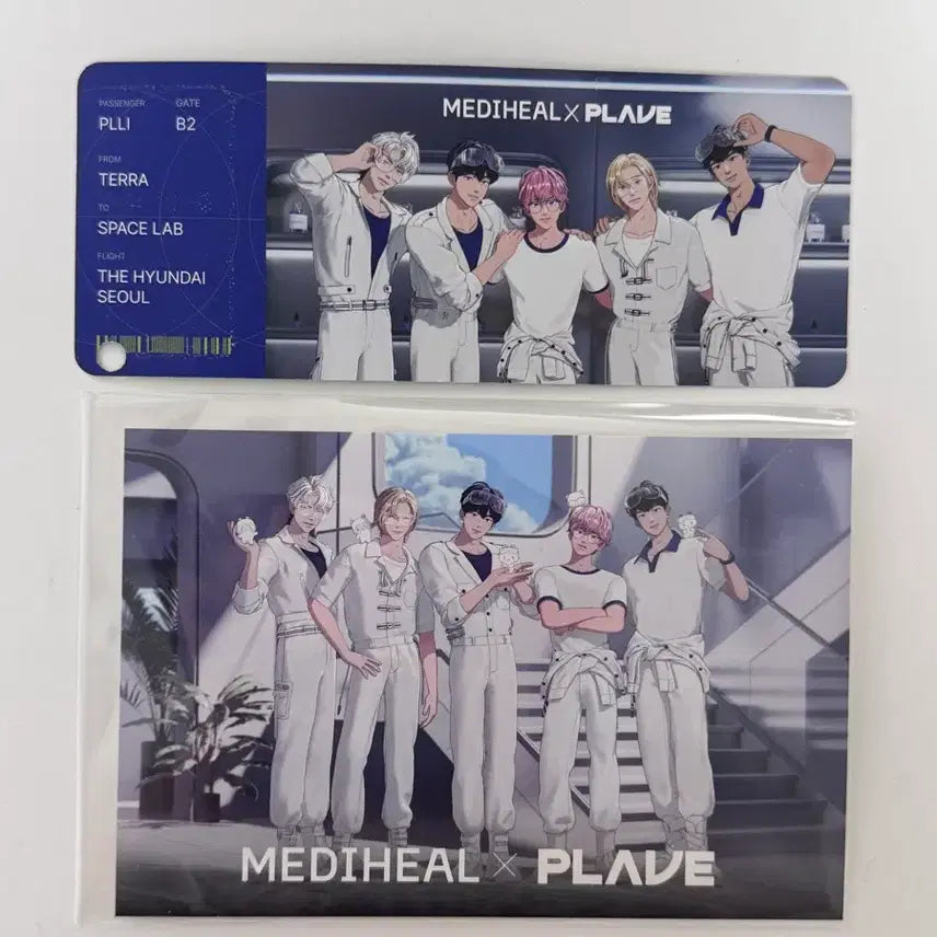 [BUNJANG] Plaeves Mediheal Postcard + Ticket / 플레이브 메디힐 엽서+티켓
