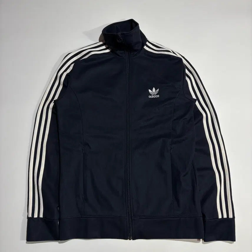 [BUNJANG] Adidas Firebird Navy Track Jacket / 아디다스 네이비 파이어버드 삼선 트랙 집업 자켓