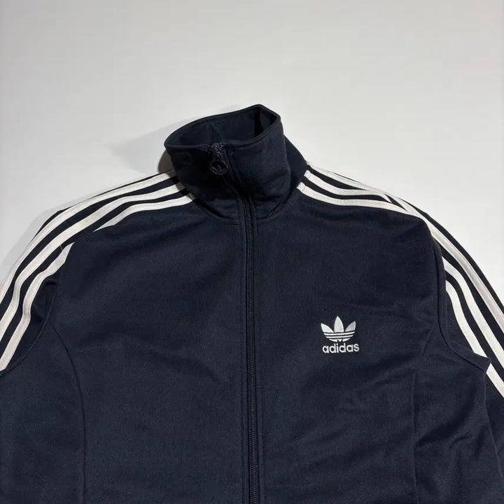 [BUNJANG] Adidas Firebird Navy Track Jacket / 아디다스 네이비 파이어버드 삼선 트랙 집업 자켓