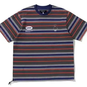 [BUNJANG] BAPE Kazuki Kuraishi Multi Stripe Short Sleeve T-shirt / [해외] 베이프 BY 카즈키 쿠라이시 멀티 스트라이프 반팔 티셔츠