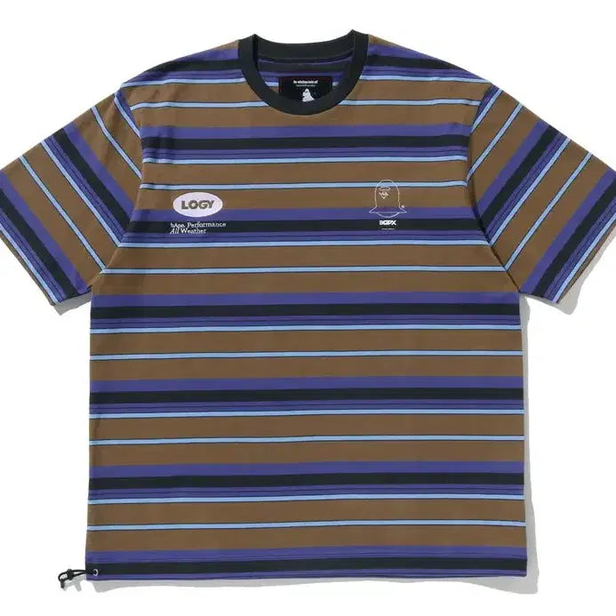[BUNJANG] BAPE Kazuki Kuraishi Multi Stripe Short Sleeve T-shirt / [해외] 베이프 BY 카즈키 쿠라이시 멀티 스트라이프 반팔 티셔츠
