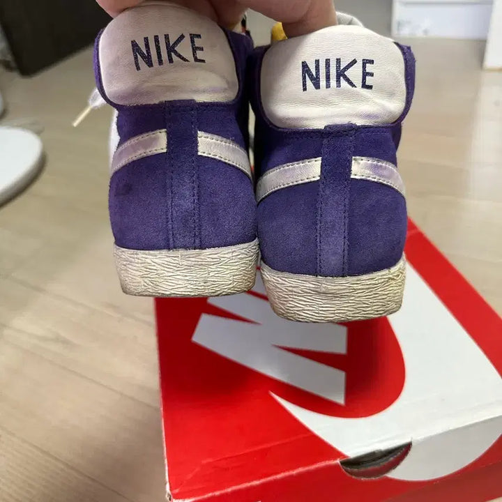 [BUNJANG] Nike Blazer Vintage Purple Sneakers / 나이키 빈티지 블레이저 퍼플 265