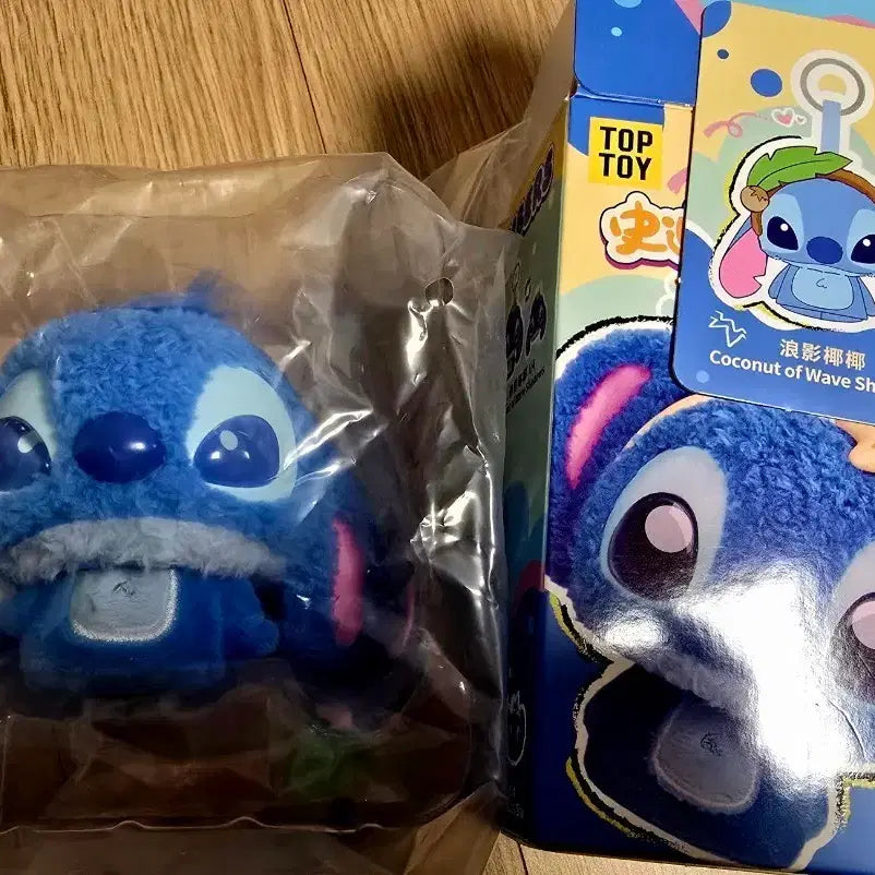 [BUNJANG] TopToy Disney Stitch Coconut Wave Shadow Plush Doll / TopToy 디즈니 스티치 인형 코코넛 웨이브 섀도우 새상품