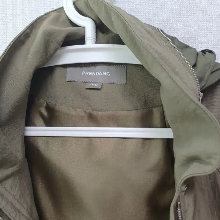 [SOLD OUT] PRENDANG 카키색 여성롱 코트 85-92