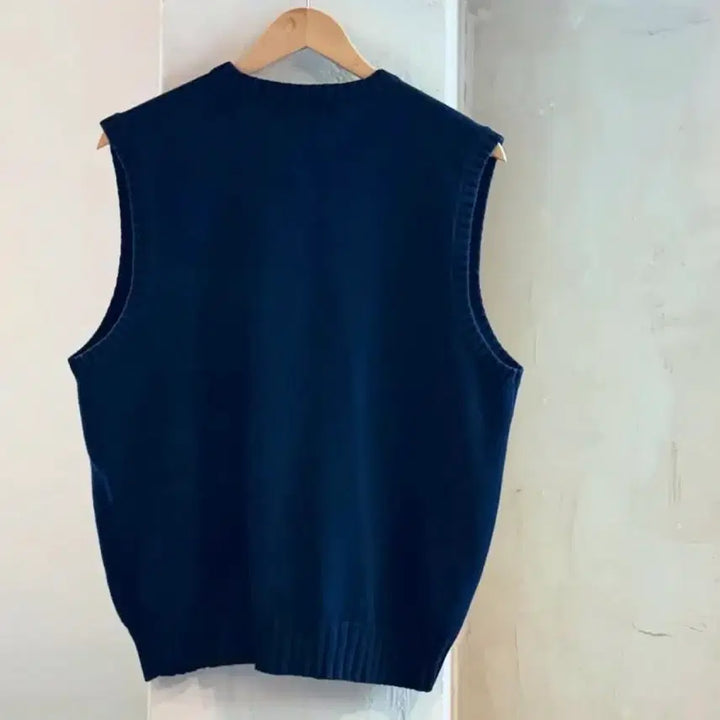 [BUNJANG] Polo Ralph Lauren Navy Vest / 폴로랄프로렌 네이비 베스트