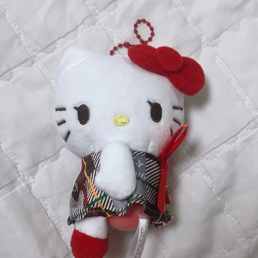 [BUNJANG] Sanrio Hello Kitty Otaru Cafe Collaboration Doll Keyring / 새상품)헬로키티 산리오 오타루 카페 콜라보 인형 키링