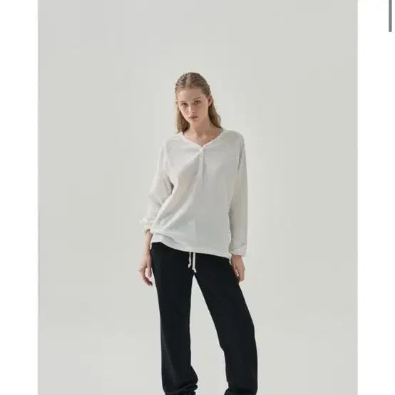 [BUNJANG] Drawfit Waffle Knit T-Shirt Ivory Small / <새상품> 와플 티셔츠 아이보리 스몰사이즈판매