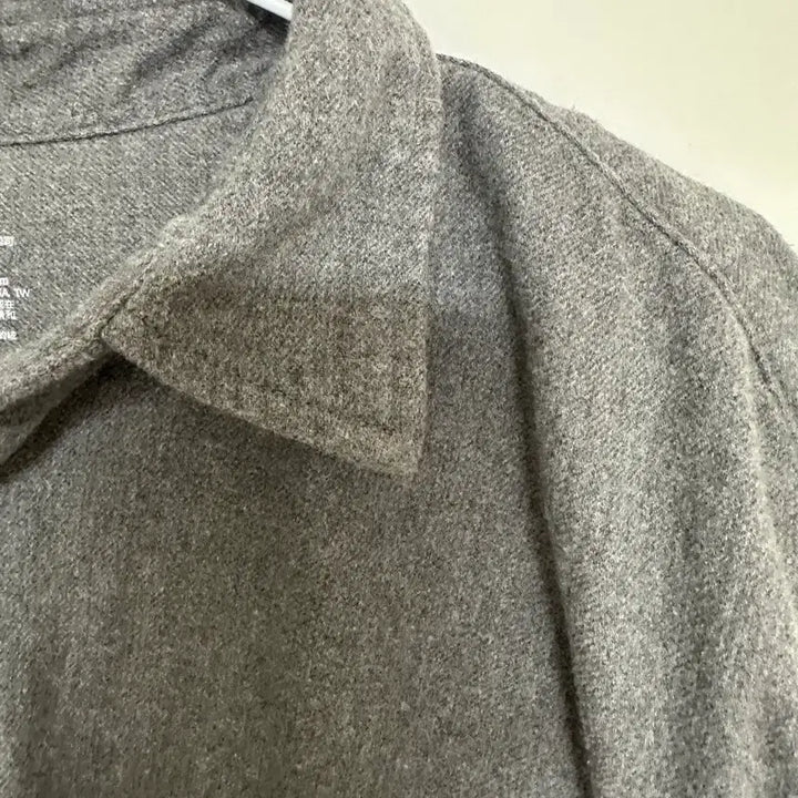 [BUNJANG] Gray Casual Button-Up Shirt / 회색 남방 셔츠