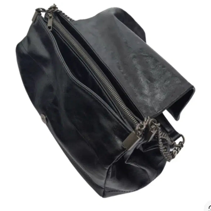 [BUNJANG] Zara Lock Flap Shoulder Bag - Yuna&