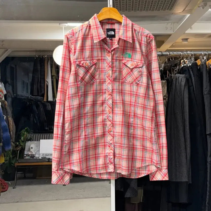 [BUNJANG] The North Face Madras Check Shirt / 노스페이스 마드라스 체크 셔츠