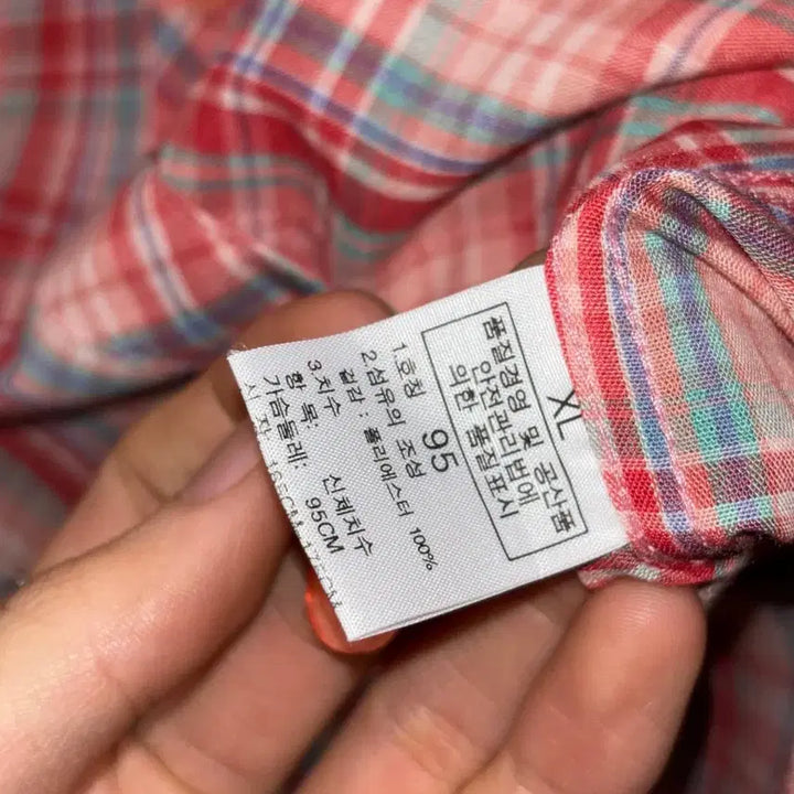[BUNJANG] The North Face Madras Check Shirt / 노스페이스 마드라스 체크 셔츠
