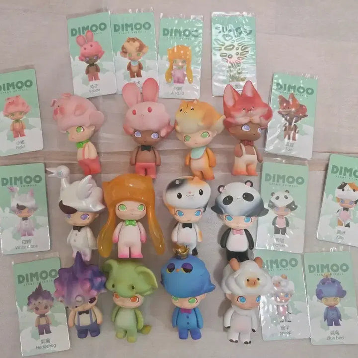 [BUNJANG] Popmart Dimoo Animal Series Full Set Figure / 팝마트 디무 애니멀 시리즈 풀박스(개봉)