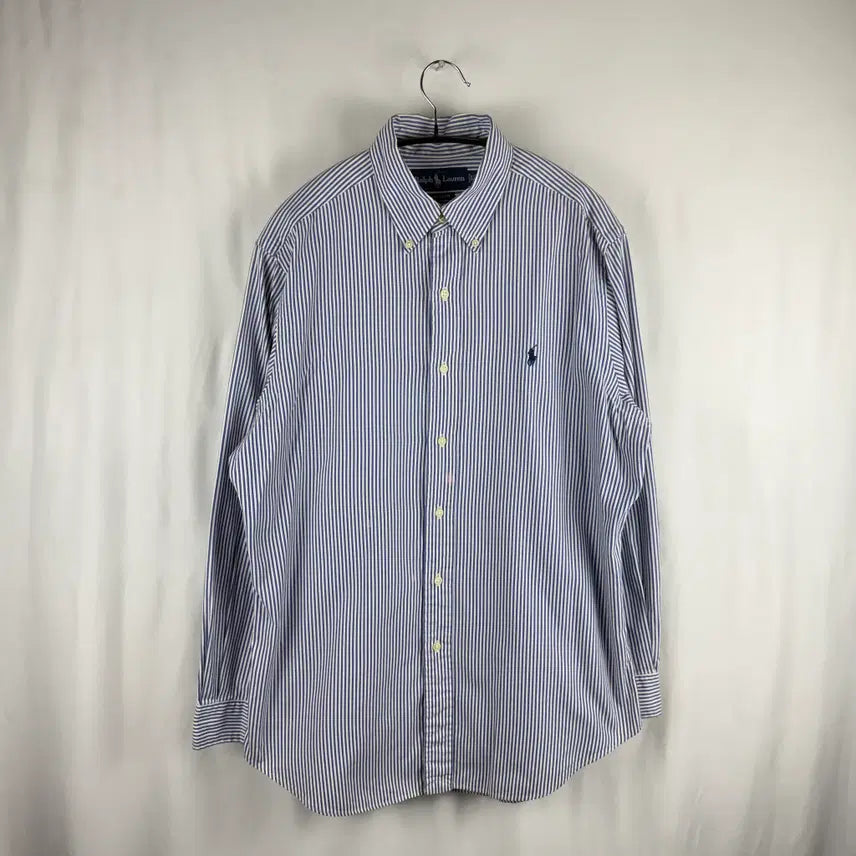 [BUNJANG] Polo Ralph Lauren Classic Fit Striped Shirt / F) 폴로랄프로렌 클래식핏 스트라이프 셔츠