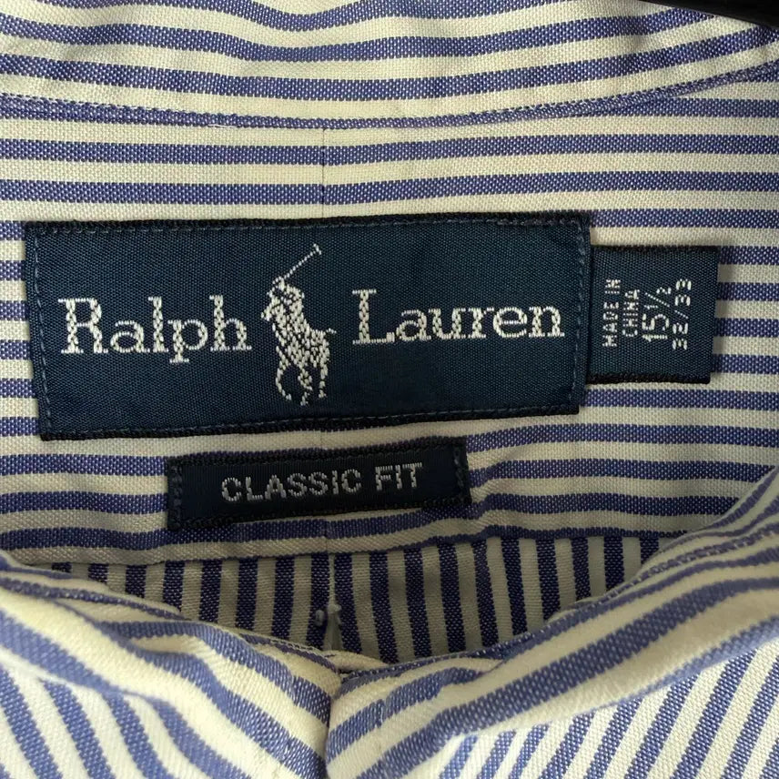 [BUNJANG] Polo Ralph Lauren Classic Fit Striped Shirt / F) 폴로랄프로렌 클래식핏 스트라이프 셔츠