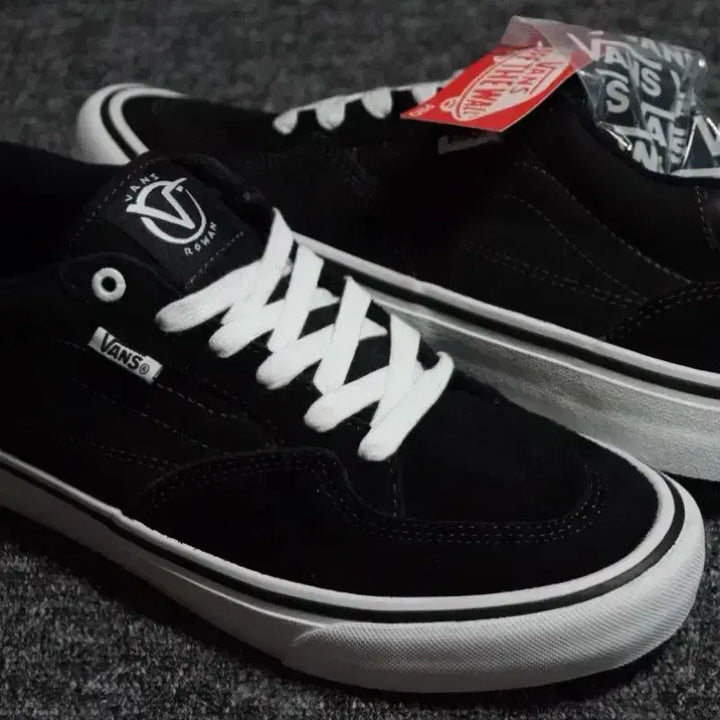[BUNJANG] Vans Rowan Pro Black White 2020 Skate Shoes / (260)(마지막한점) 반스 로완 프로 블랙 화이트 2020