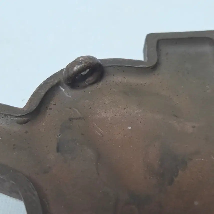 [BUNJANG] Antique 1960s St. Andrew Religious Relic / 앤틱 60년대 성인 안드레아 가톨릭 적동 무거움 금속 덩어리 성물 이타