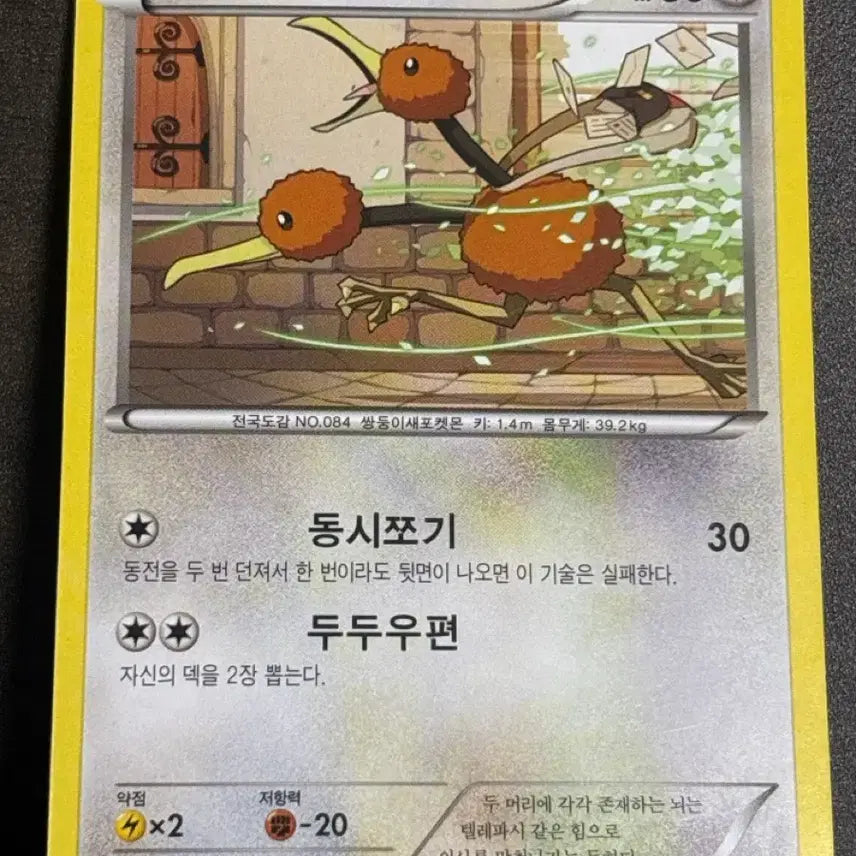 [BUNJANG] XY Dodu Pokemon Card / XY 포켓몬카드 두두