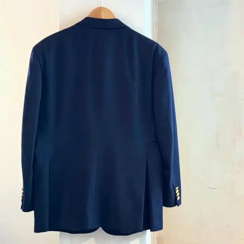 [BUNJANG] Polo Ralph Lauren Navy Gold Button Blazer / 90s 폴로랄프로렌 네이비 골드버튼 블레이져
