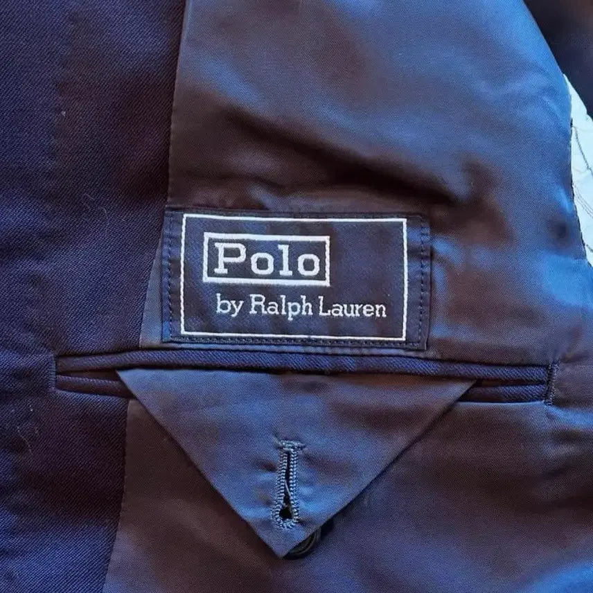 [BUNJANG] Polo Ralph Lauren Navy Gold Button Blazer / 90s 폴로랄프로렌 네이비 골드버튼 블레이져