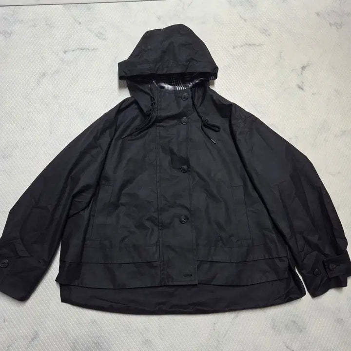 [BUNJANG] Studio Tomboy Black Hooded Jumper / 스튜디오 톰보이 블랙 후드 점퍼
