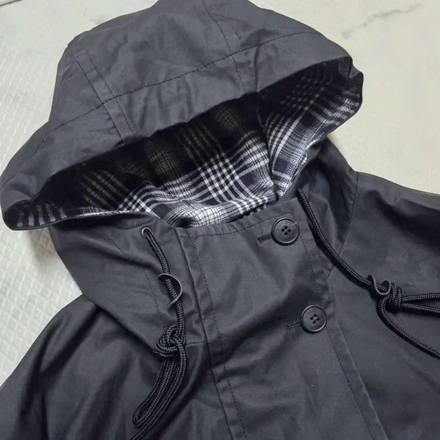 [BUNJANG] Studio Tomboy Black Hooded Jumper / 스튜디오 톰보이 블랙 후드 점퍼