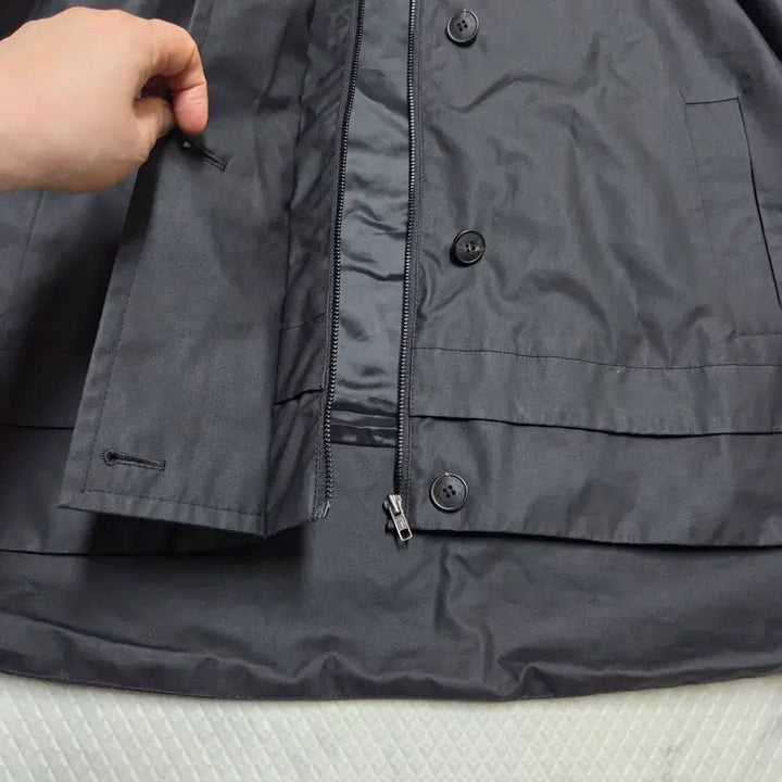 [BUNJANG] Studio Tomboy Black Hooded Jumper / 스튜디오 톰보이 블랙 후드 점퍼