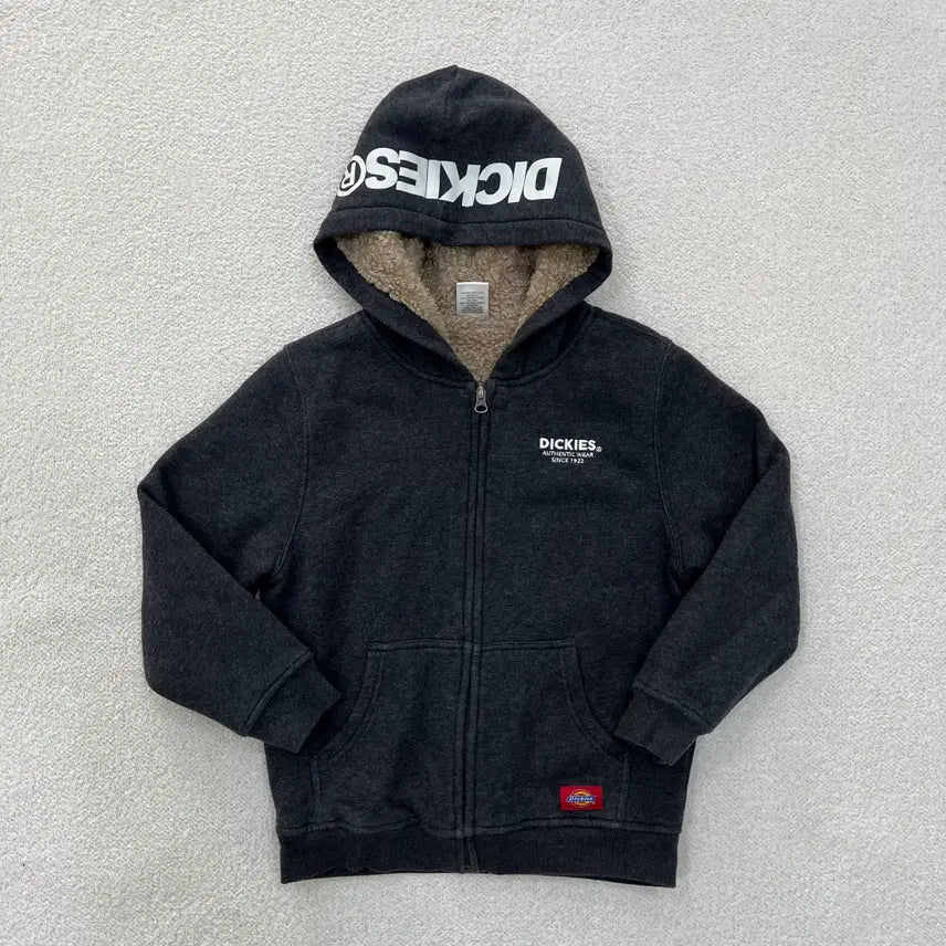 [BUNJANG] Dickies Kids Sherpa Hooded Zip-Up Jacket / 140 디키즈 키즈 쉐르파 후드 집업 0303M